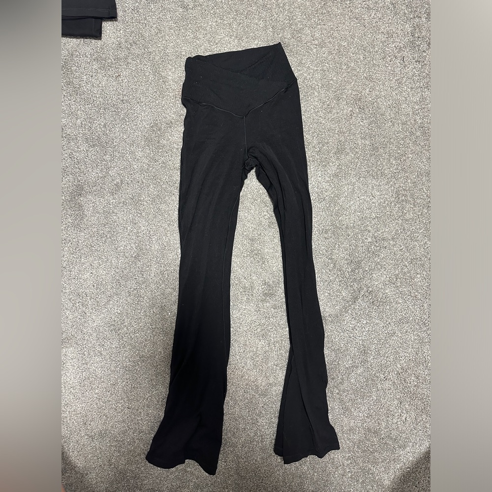 Arise offline black flare yoga pants